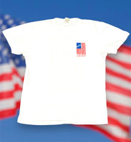 (NEW)Red, White & Blue CALIFIT AMERICAN FLAG TEE